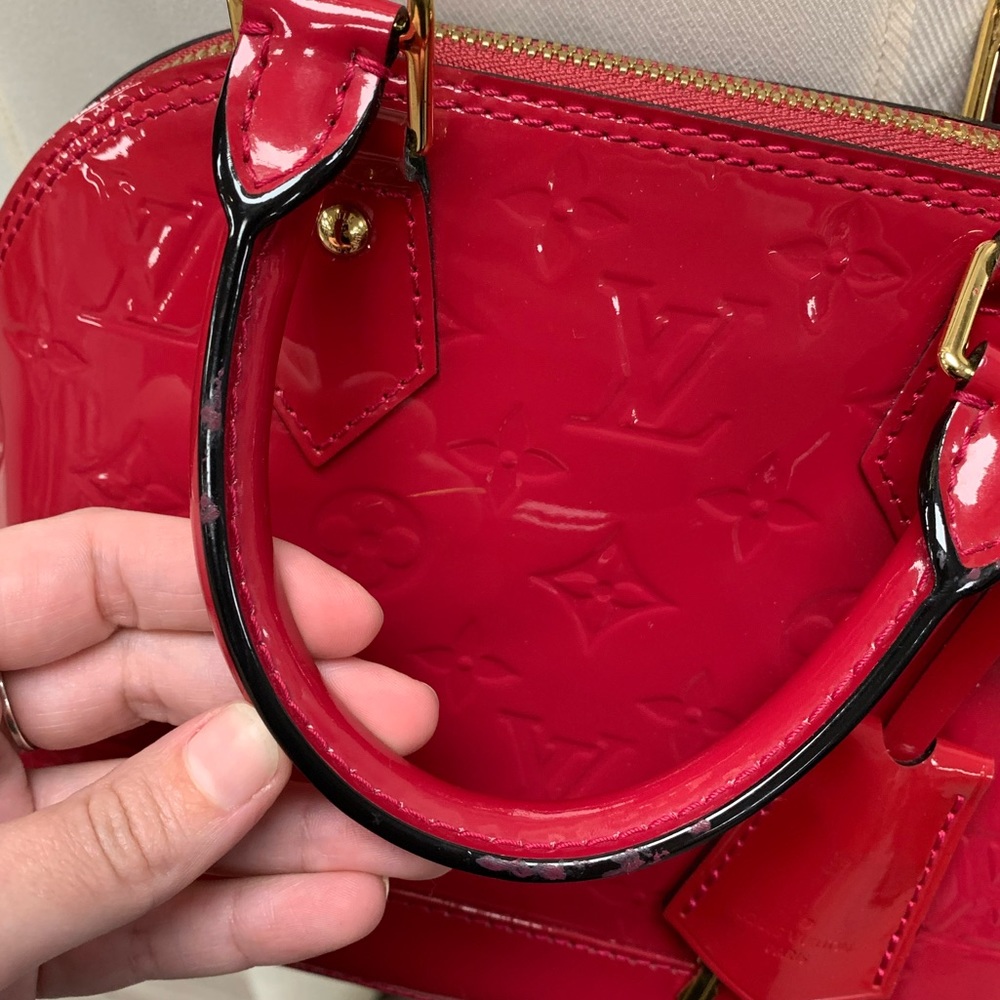 Louis Vuitton, Alma BB, Raspberry - Picture 5 of 11